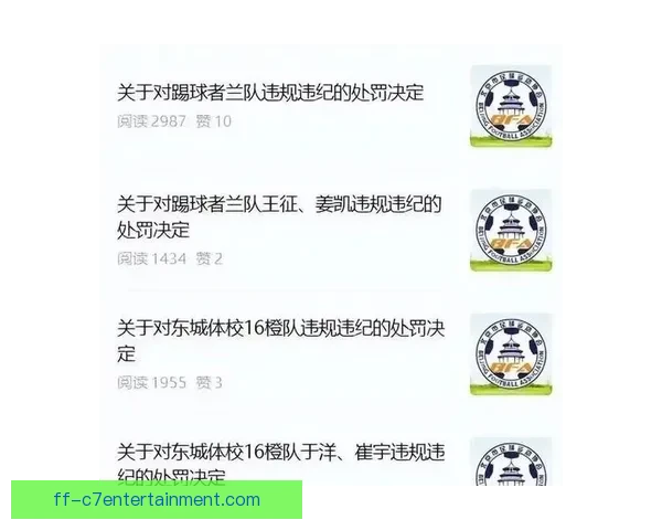 中国足协对43名涉假球黑哨从业者实施终身禁足处罚